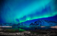 Polarlichter in Norwegen