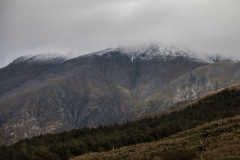 Schnee auf Ben Nevis
